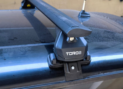 Mini Cooper R56 3dr (2007-2014) Roof Rack Cross Bars Normal Roof, Black