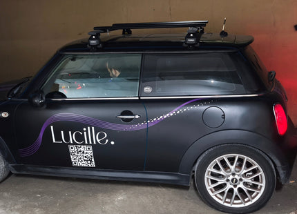 Mini Cooper R56 3dr (2007-2014) Roof Rack Cross Bars Normal Roof, Silver