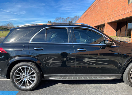 For Mercedes GLE W167 2019-Up Roof Rack Cross Bars Raised Rail Alu Silver