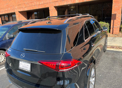 For Mercedes GLE W167 2019-Up Roof Rack Cross Bars Raised Rail Alu Silver