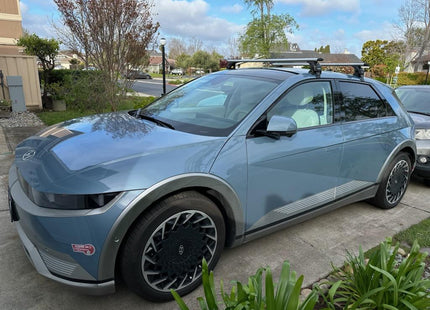 For Hyundai ioniq 5 2022-Up Roof Rack Cross Bars Normal Roof Alu Silver