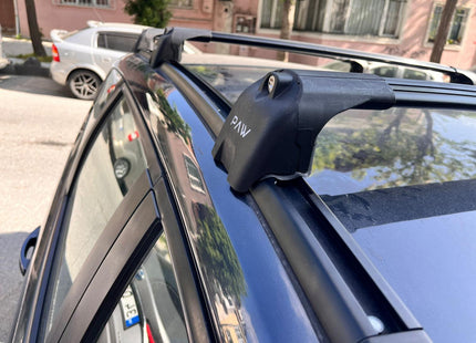 For Ford Focus Estate (2005-2011) Roof Rack Cross Bars T-Slot Black