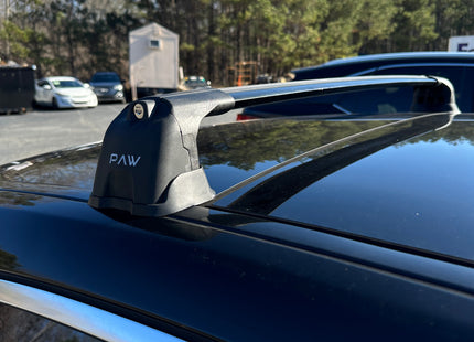 For Mercedes S-Class W222 2014-2020 Roof Rack Cross Bars Fix Point Black