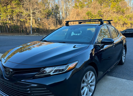 For Toyota Camry 2018-2025 Roof Rack Cross Bars Normal Roof Black