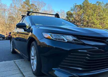 For Toyota Camry 2018-2025 Roof Rack Cross Bars Normal Roof Black