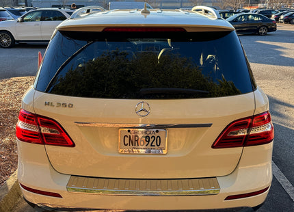 For Mercedes GLE W166 2011-2019 Roof Rack Cross Bars Raised Rail Alu Black