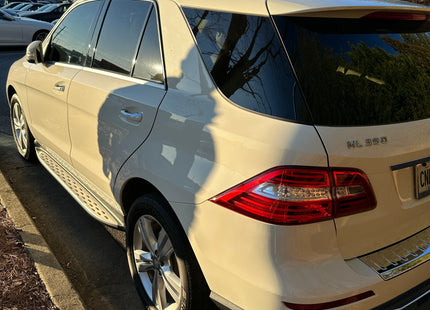 For Mercedes GLE W166 2011-2019 Roof Rack Cross Bars Raised Rail Alu Silver