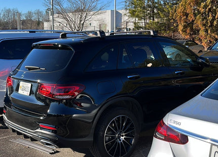 For Mercedes GLC (X253) 2015-22 Roof Rack Cross Bars Flush Rail Alu Silver