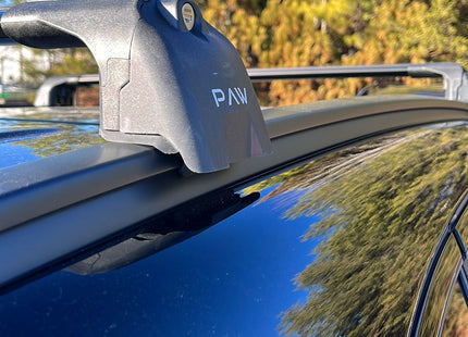 For Mercedes GLC (X253) 2015-22 Roof Rack Cross Bars Flush Rail Alu Silver