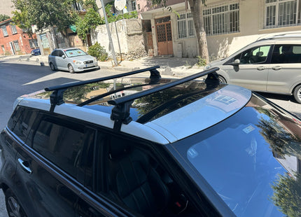 For Land Rover Evoque L538 Roof Rack Cross Bars Normal Roof Alu 2011-19 Silver