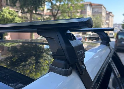 For Land Rover Evoque L538 Roof Rack Cross Bars Normal Roof Alu 2011-19 Silver