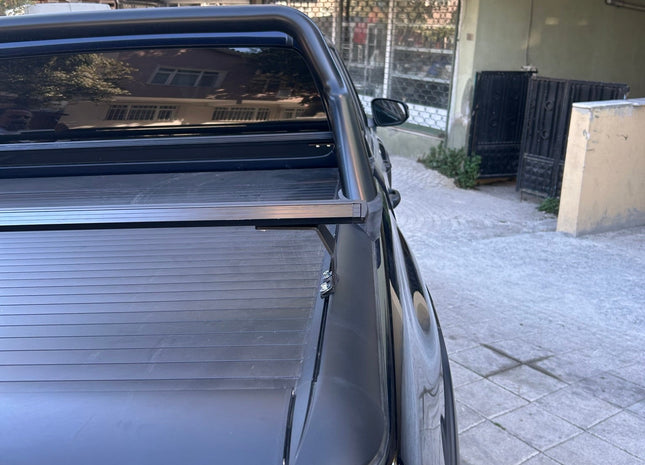 For Toyota Hilux Mk8 Roof RackSystem, Aluminium Bed Rack Cross Bar, Black 2017- Up