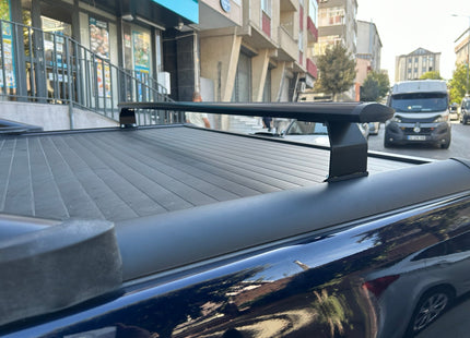 For Toyota Hilux 2015-2025 Bed Rack Cross Bar Roof Rack Alu Silver