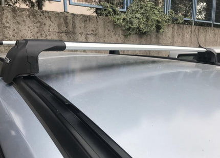 For Ford Focus Estate C346 (2008-2011) Roof Rack Cross Bars T-Track, Black