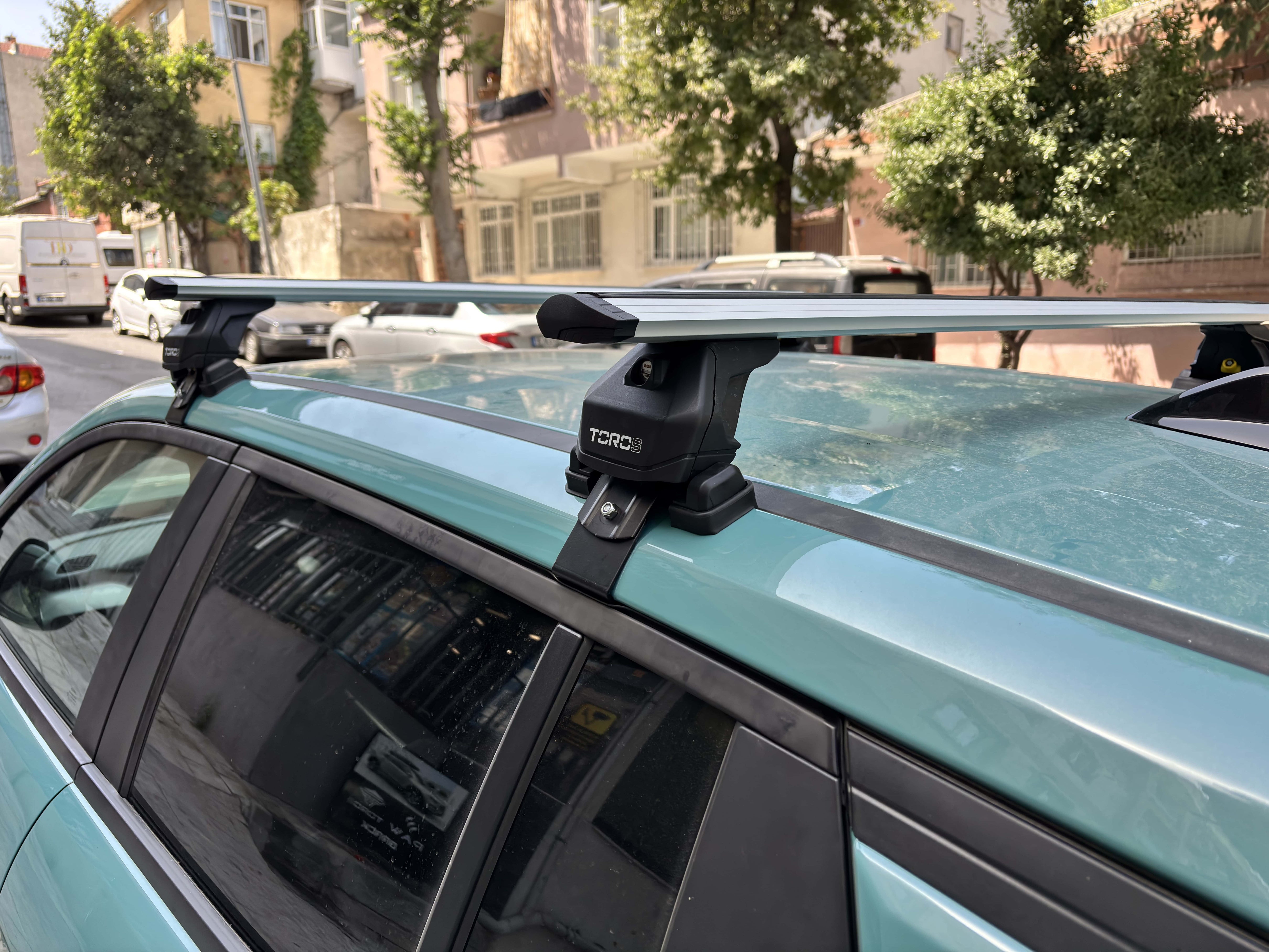 For Jeep Avenger 2022-2025 Roof Rack Cross Bars Normal Roof Alu Silver