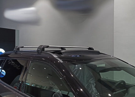 For Jeep Compass 2017-Up Roof Rack Cross Bars Flush Rail Alu Silver