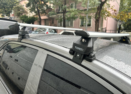 For Kia Picanto 2017-Up Roof Rack Cross Bars Normal Roof Alu Black