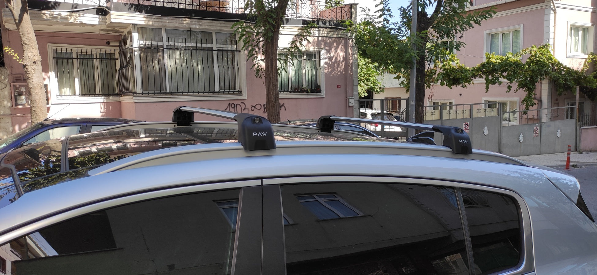 For Kia Sportage 2016-2022 Roof Rack Cross Bars Flush Rail Alu Black
