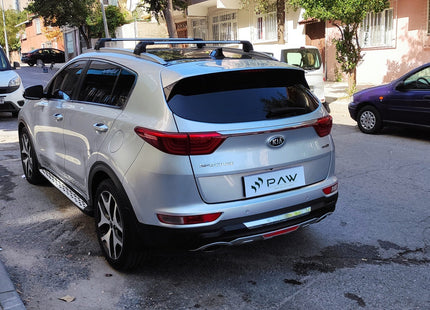 For Kia Sportage 2016-2022 Roof Rack Cross Bars Flush Rail Alu Silver