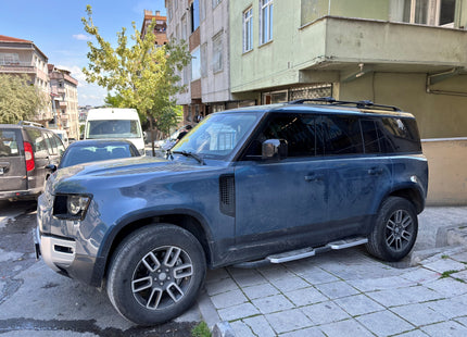 For Land Rover Defender 110 Roof Rails - Silver 2020-2025 Plus Series