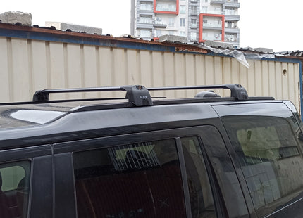 For Land Rover Discovery LR3 (2004-2010) Roof Rack Cross Bars Paw Pro 2, Black