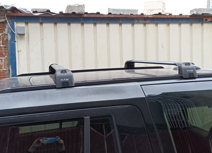 Landrover Discovery 4 T Track Roof Racks Cross Bars Rails Top Carrier Alu Black