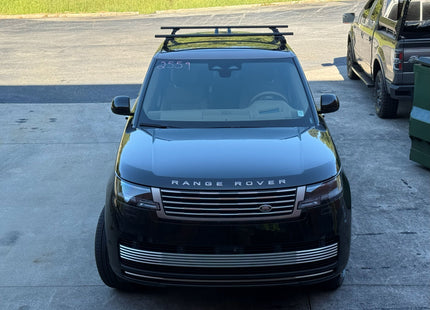 For Land Rover Range Rover (L460) Cross Bars Fix Point Pro 6 (2021-Up) Silver