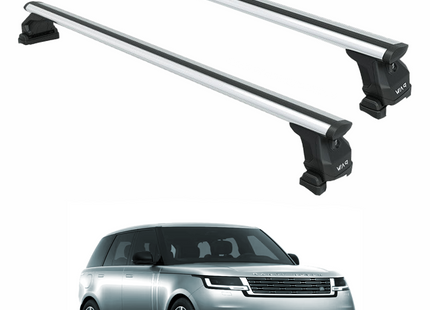 For Land Rover Range Rover (L460) Cross Bars Fix Point Pro 6 (2021-Up) Silver