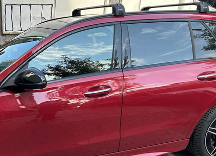 For Mercedes C Estate S205 Roof Rack Cross Bars Flush Rail Alu Silver 2014-2021