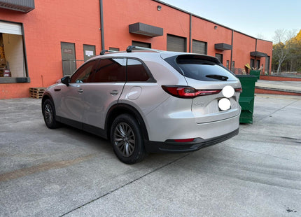 For Mazda CX 90 2024- Up Roof Rack System, Aluminium Cross Bar, Flush Rail, Silver