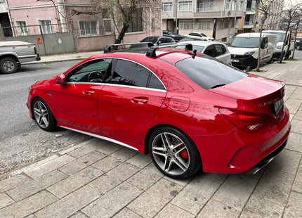 For Mercedes CLA C117 2014-2020 Roof Rack Cross Bars Fix Point, Silver