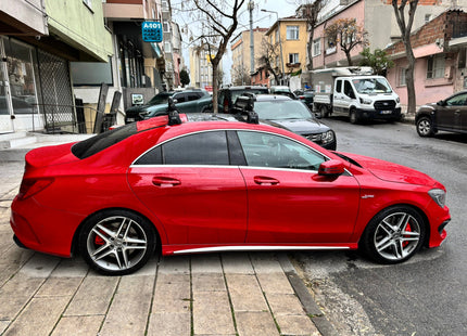 For Mercedes CLA C117 2014-2020 Roof Rack Cross Bars Fix Point, Black