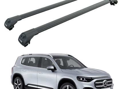 Mercedes GLB X2478 (2026-2027) Roof Rack Cross Bars Raised Rail, Black