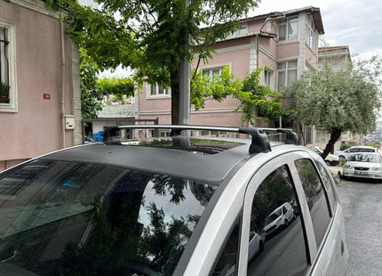 For Opel Meriva A (2003-2010) Roof Rack System Carrier Cross Bars Aluminum Silver