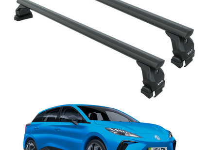 For MG MG4 Roof Rack System, Aluminum Cross Bar, Normal Roof, Black