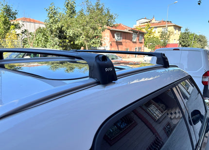 For Mini Countryman R60 2010-2016 Roof Rack Cross Bars Metal Bracket Flush Rail Silver