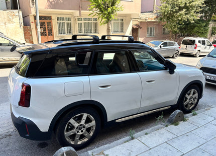 Mini Countryman Roof Rack 2023-2025 | Cross Bars Flush Rail System - Black