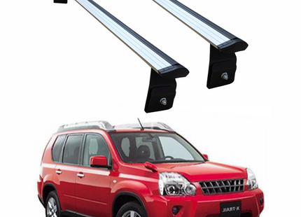 Nissan X-Trail T31 (2007-2014) Roof Rack Cross Bars Flush Rail (With Fog Lights)