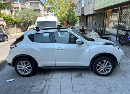 For Nissan Juke Roof Rack System Carrier Cross Bars Aluminum Black