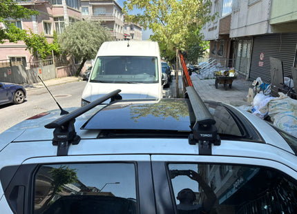 For Nissan Juke Roof Rack System Carrier Cross Bars Aluminum Black