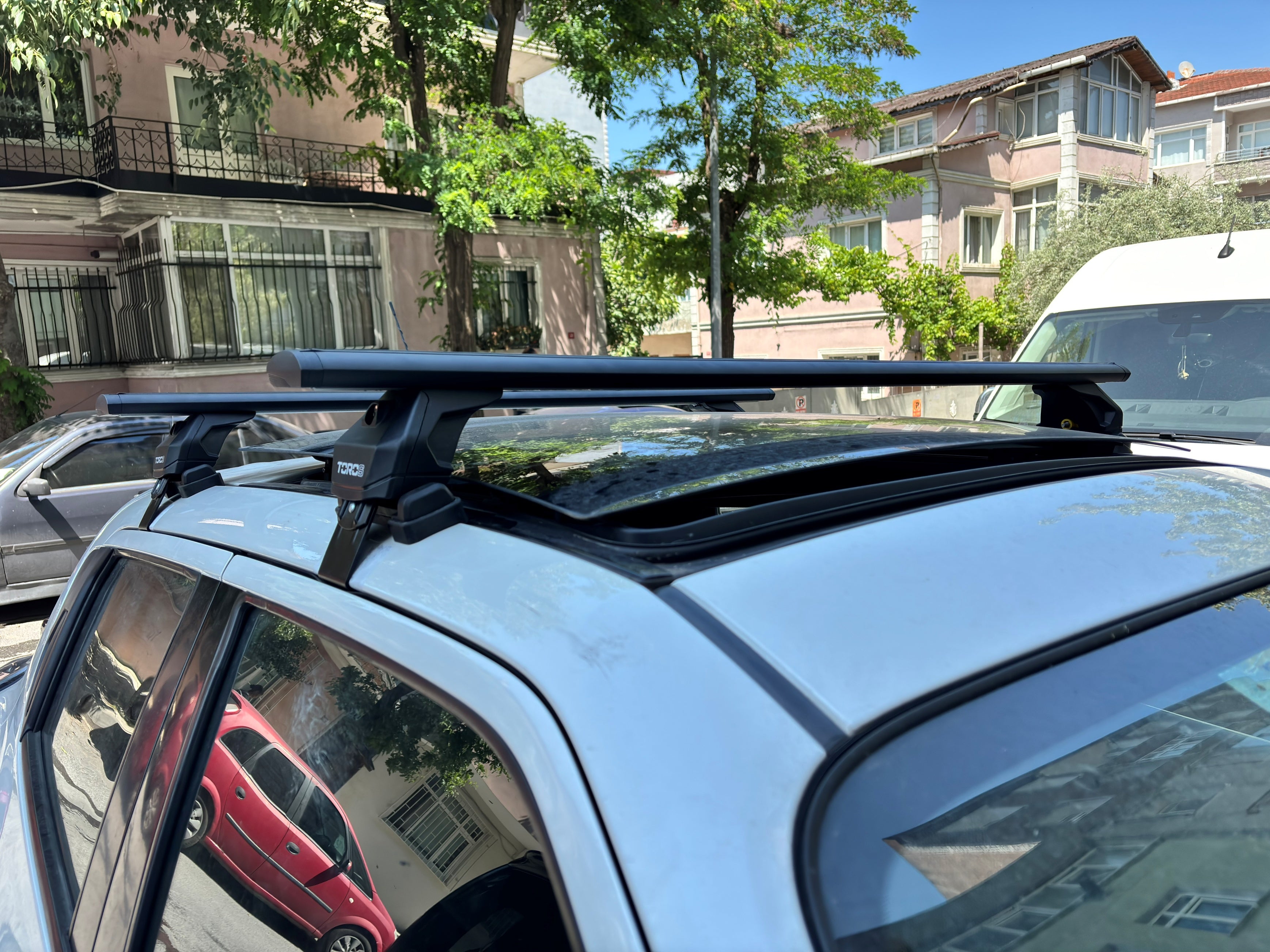 For Nissan Juke Roof Rack System Carrier Cross Bars Aluminum Black