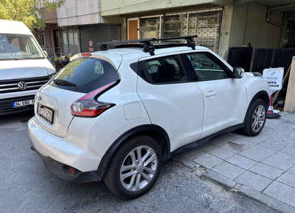 For Nissan Juke Roof Rack System Carrier Cross Bars Aluminum Black
