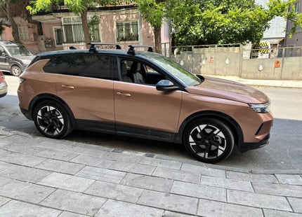 For Opel Grandland 2024-2025 Roof Rack System Carrier Cross Bars Aluminum Silver