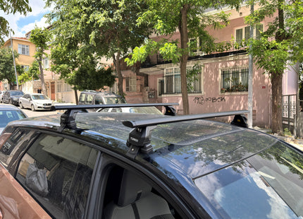 For Opel Grandland 2024-2025 Roof Rack System Carrier Cross Bars Aluminum Silver