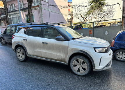 For Opel Frontera 2024- Up Roof Rack Cross Bars Flush Rail Black