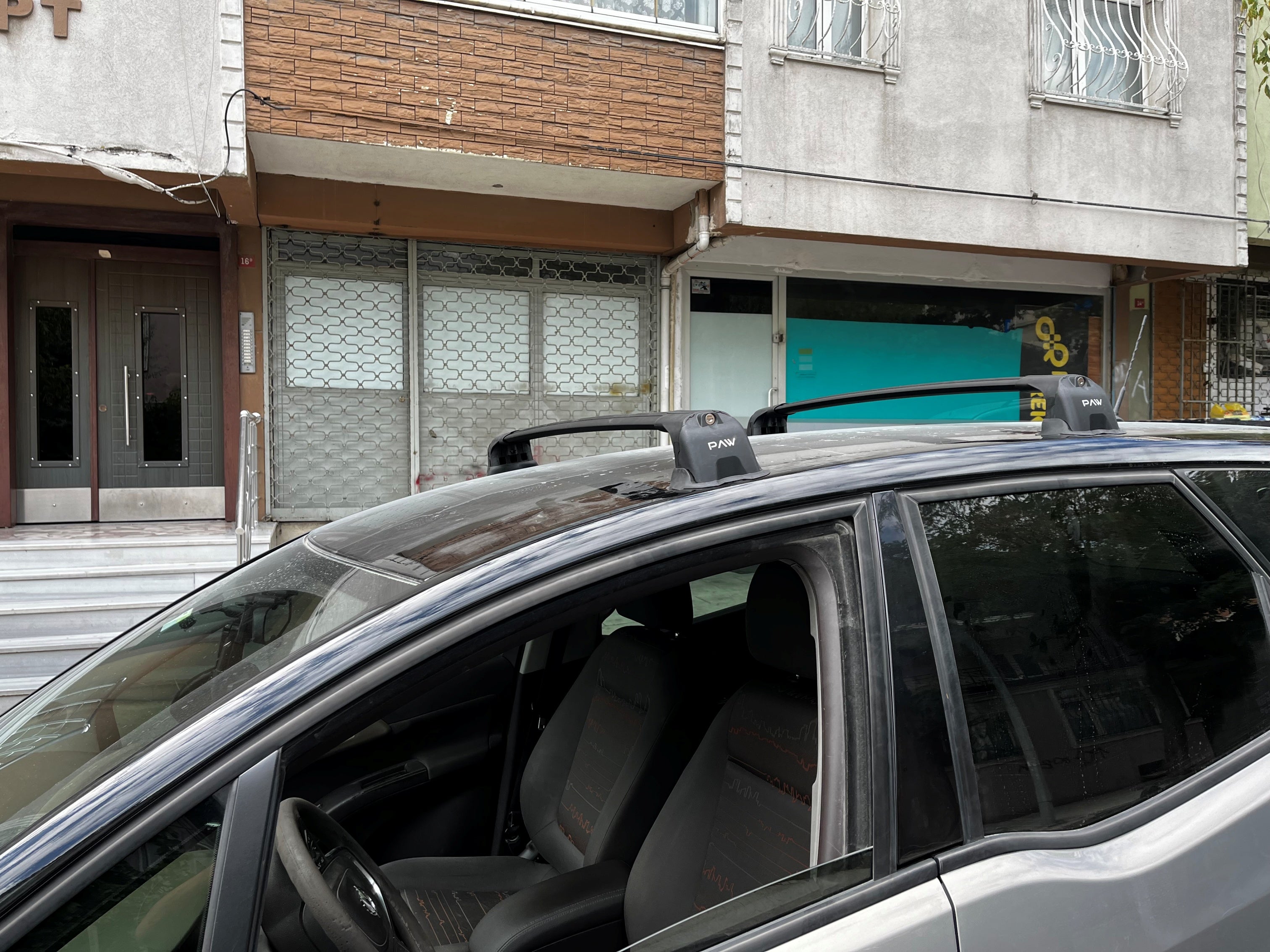 For Opel Meriva B (2014-2018) Roof Rack System Carrier Cross Bars Aluminum Silver