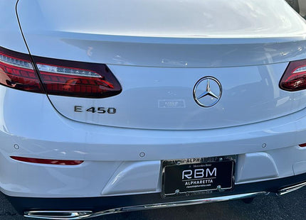 For Mercedes Benz E Coupe C238 2018-Up Roof Rack Cross Bars Fix Point Alu Black