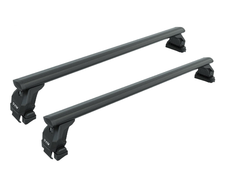 For Renault Scanic Roof Rack System Carrier Cross Bars Aluminum Lockable High Quality of Metal Bracket Black