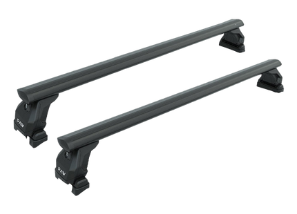 For Mazda CX 7 2007-2012 Roof Rack Cross Bars Fix Point Pro 6 Black