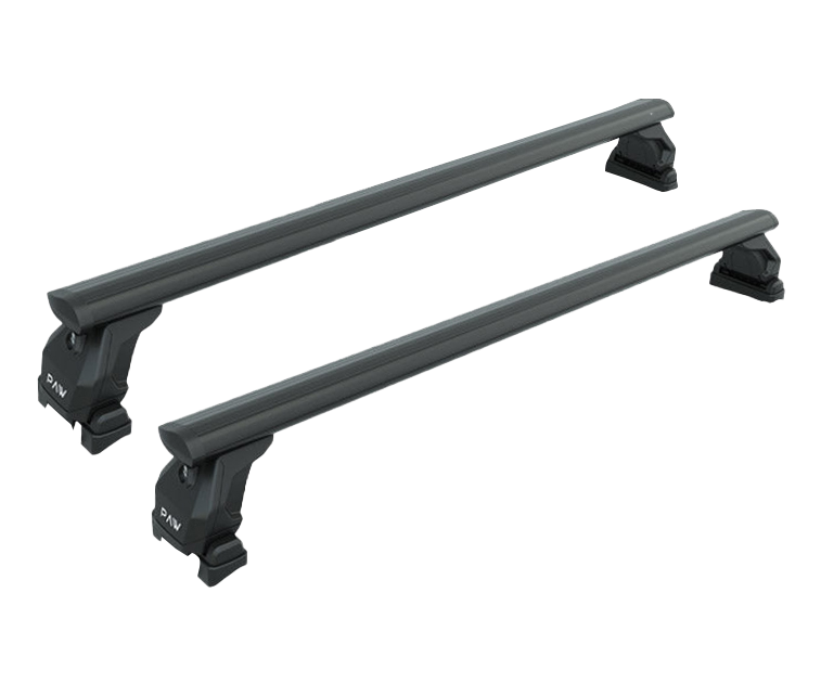 For Toyota Rav 4 2000-2006 Roof Rack Cross Bars Metal Bracket Raised Rails Pro 1 Alu Black